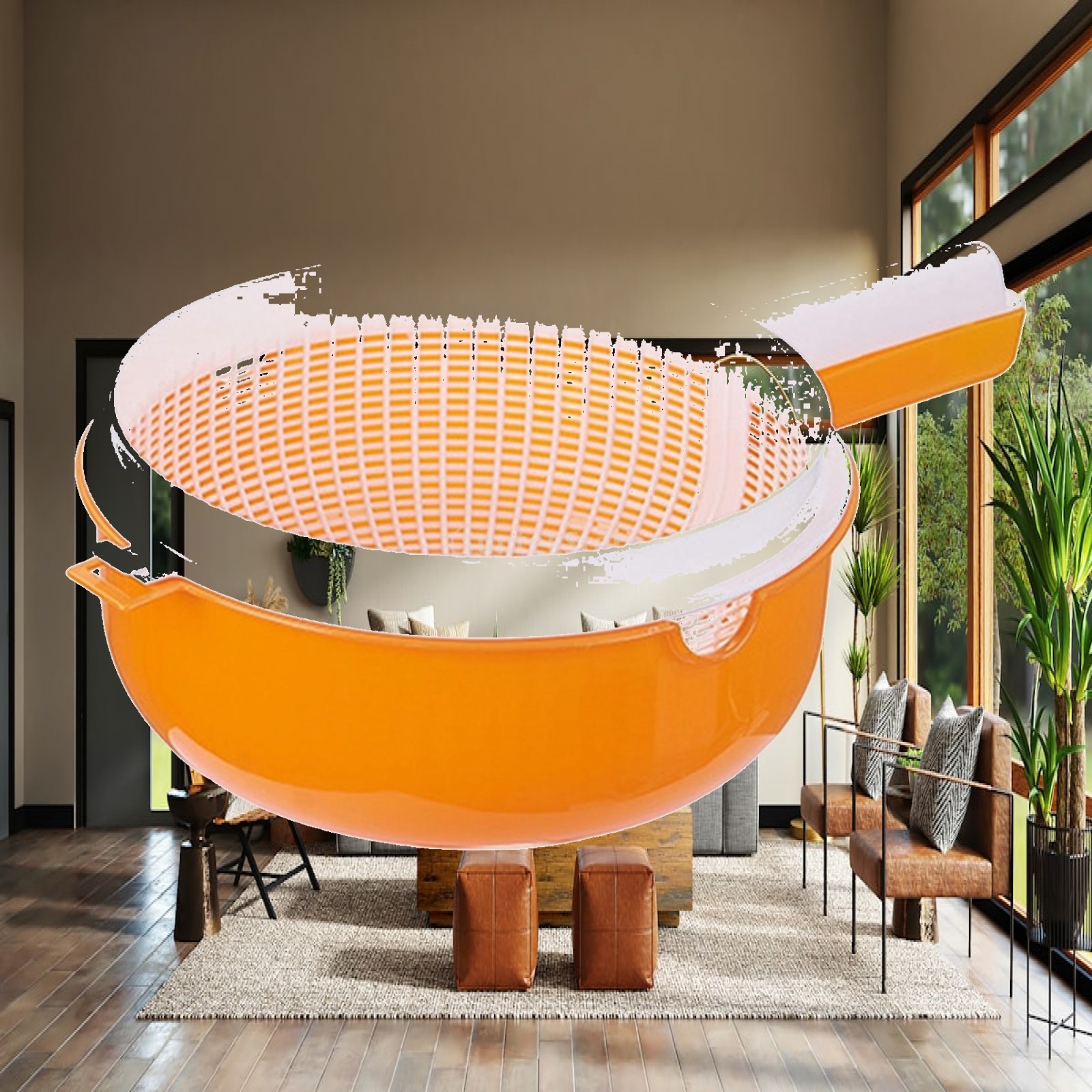 Sink Drain Strainer - Handy Washing Basket with Strainer Plastic
