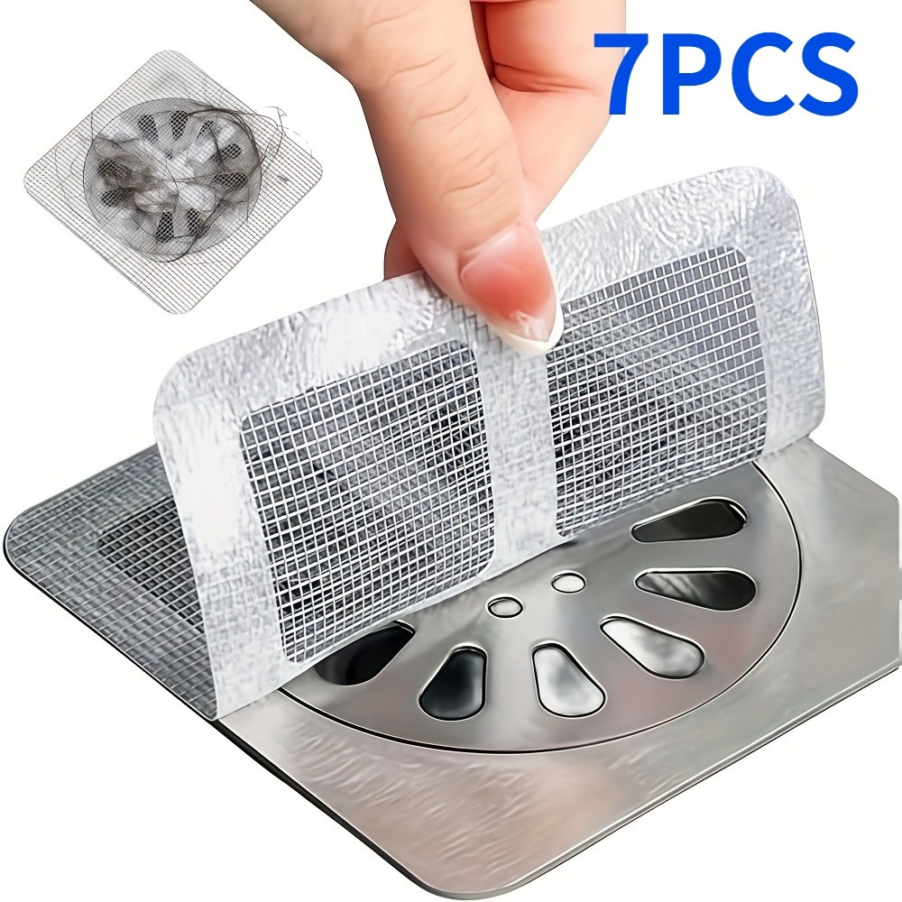 Sink Drain Strainer - Disposable Hair Drain Catcher Mesh Anti-blocking
