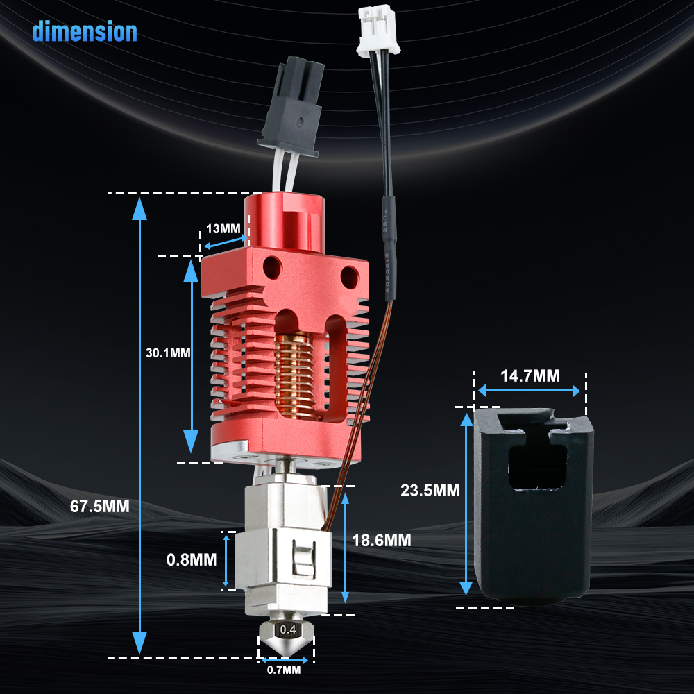 Hotend Kit For Creality Ender  - Creality Printer Ender 3 V3 ulasan dan harga