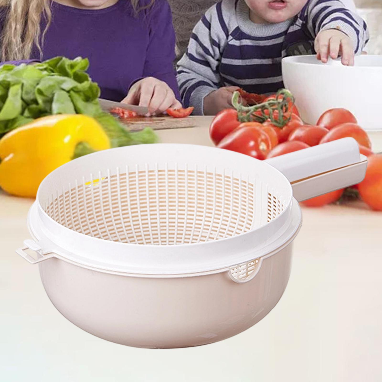 Handy Washing Basket with Stra - Sink Drain Strainer ulasan dan harga