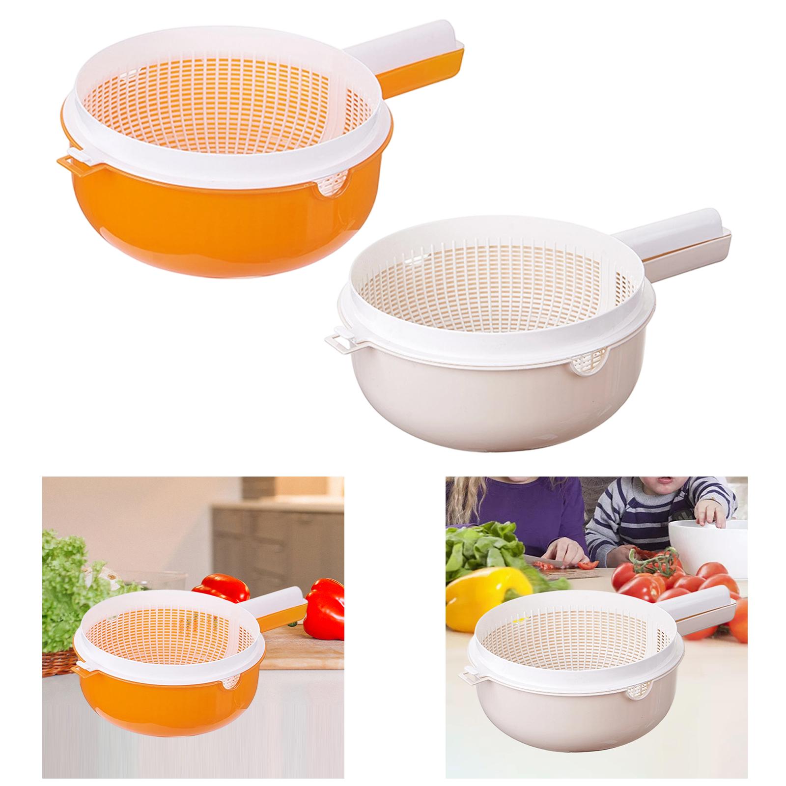 Handy Washing Basket with Stra - Sink Drain Strainer ulasan dan harga