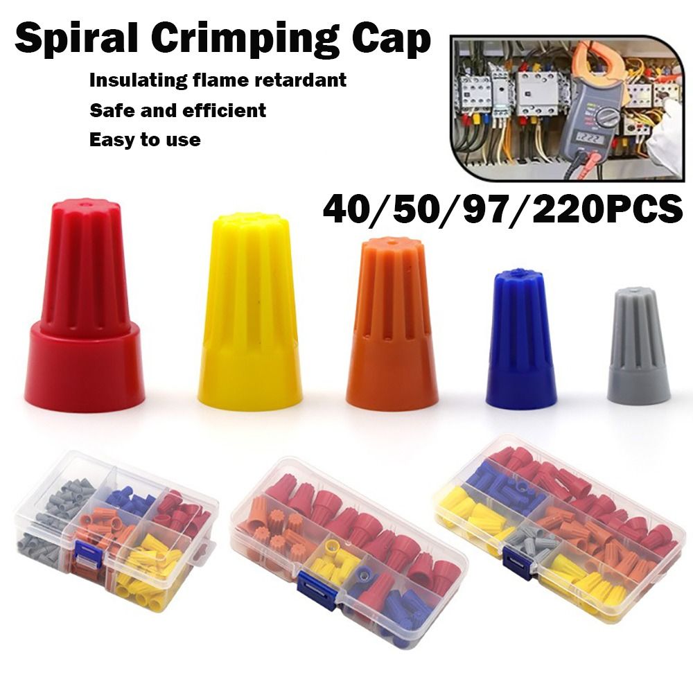 Quick Wire Connector Nut Insul - Wire Connector Cap ulasan dan harga