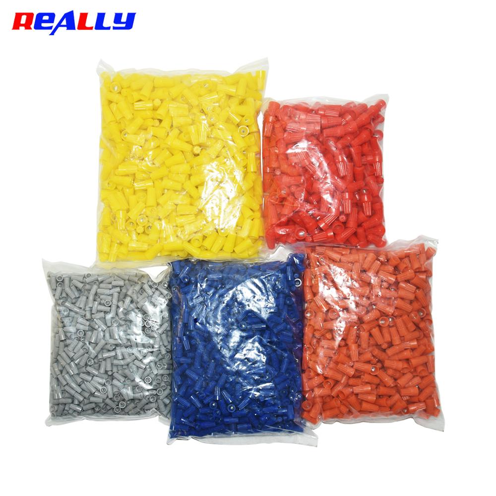 1000. 250.100Pcs Screw-On Wire - Wire Connector Cap ulasan dan harga