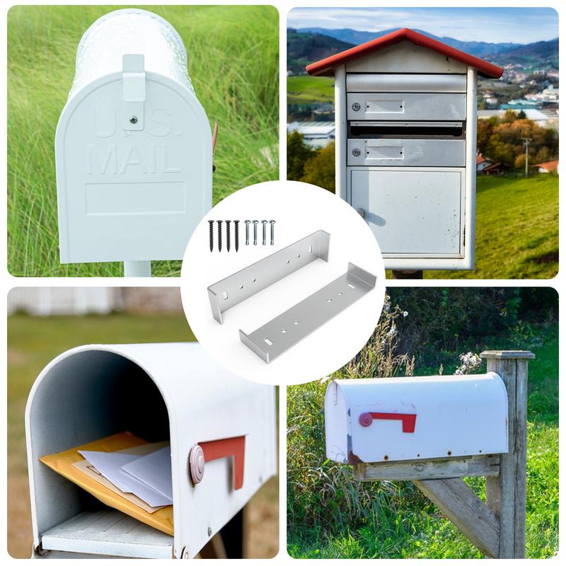 Mailbox Post Kit 2 Pieces Alum - Home Improvement Kit ulasan dan harga