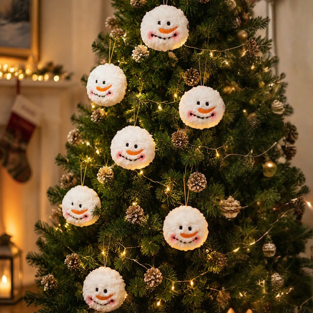Snowball Christmas Ornament Cu - Home Improvement Store ulasan dan harga
