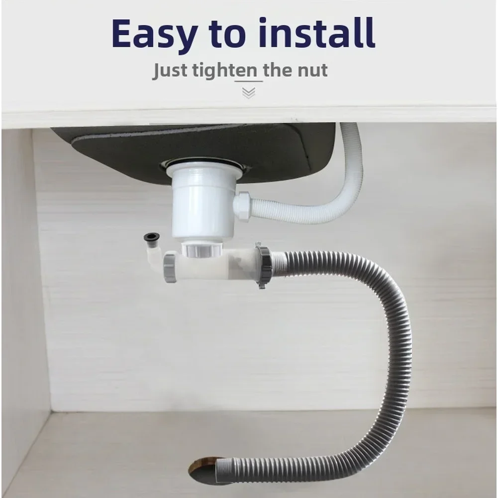 Single Sink Drain Pipe 50mm An - Sink Drain Strainer ulasan dan harga