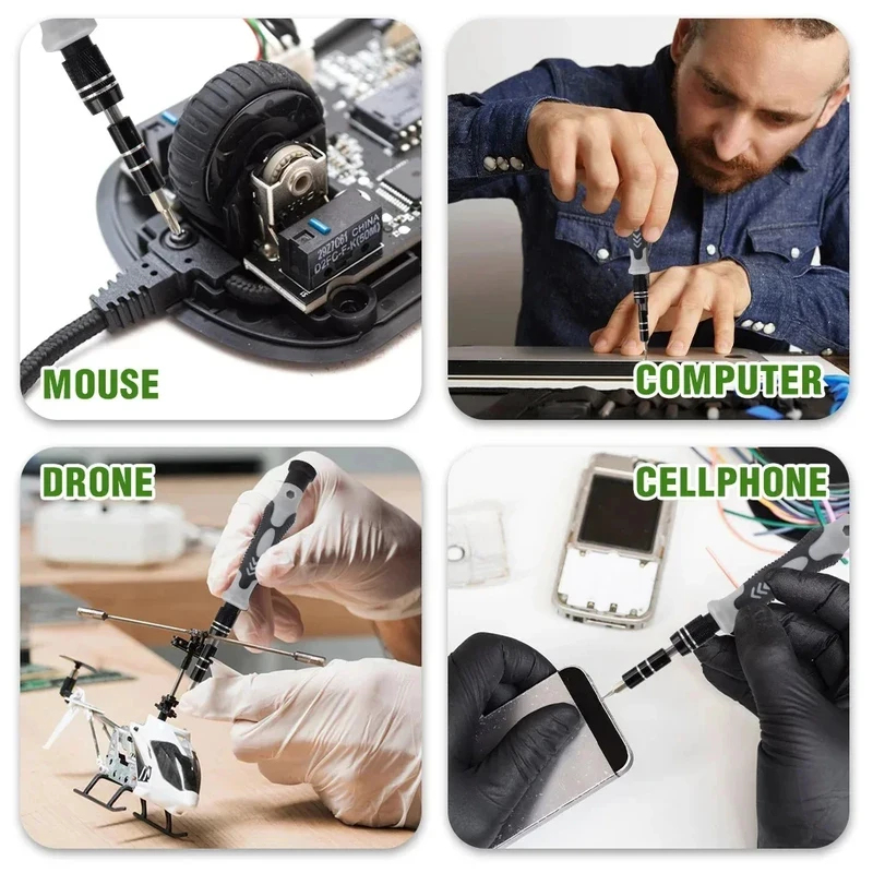 Portable 115in1 Magnetic Screw - Home Improvement Kit ulasan dan harga