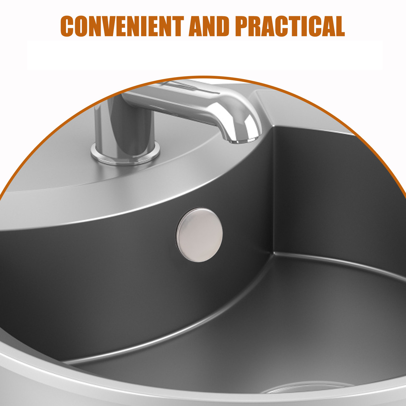 2Pcs Stainless Steel Kitchen S - Sink Drain Strainer ulasan dan harga
