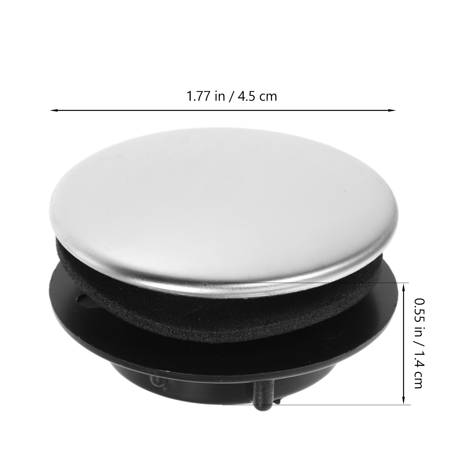 2Pcs Stainless Steel Kitchen S - Sink Drain Strainer ulasan dan harga