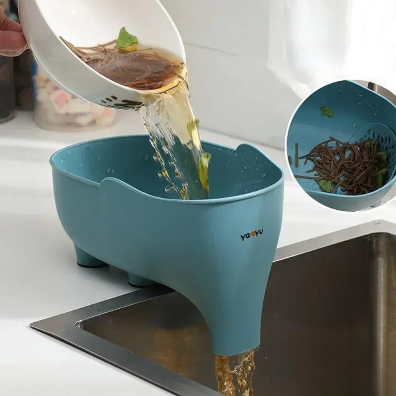 Elephant Sculpt Leftover Drain - Sink Drain Strainer ulasan dan harga