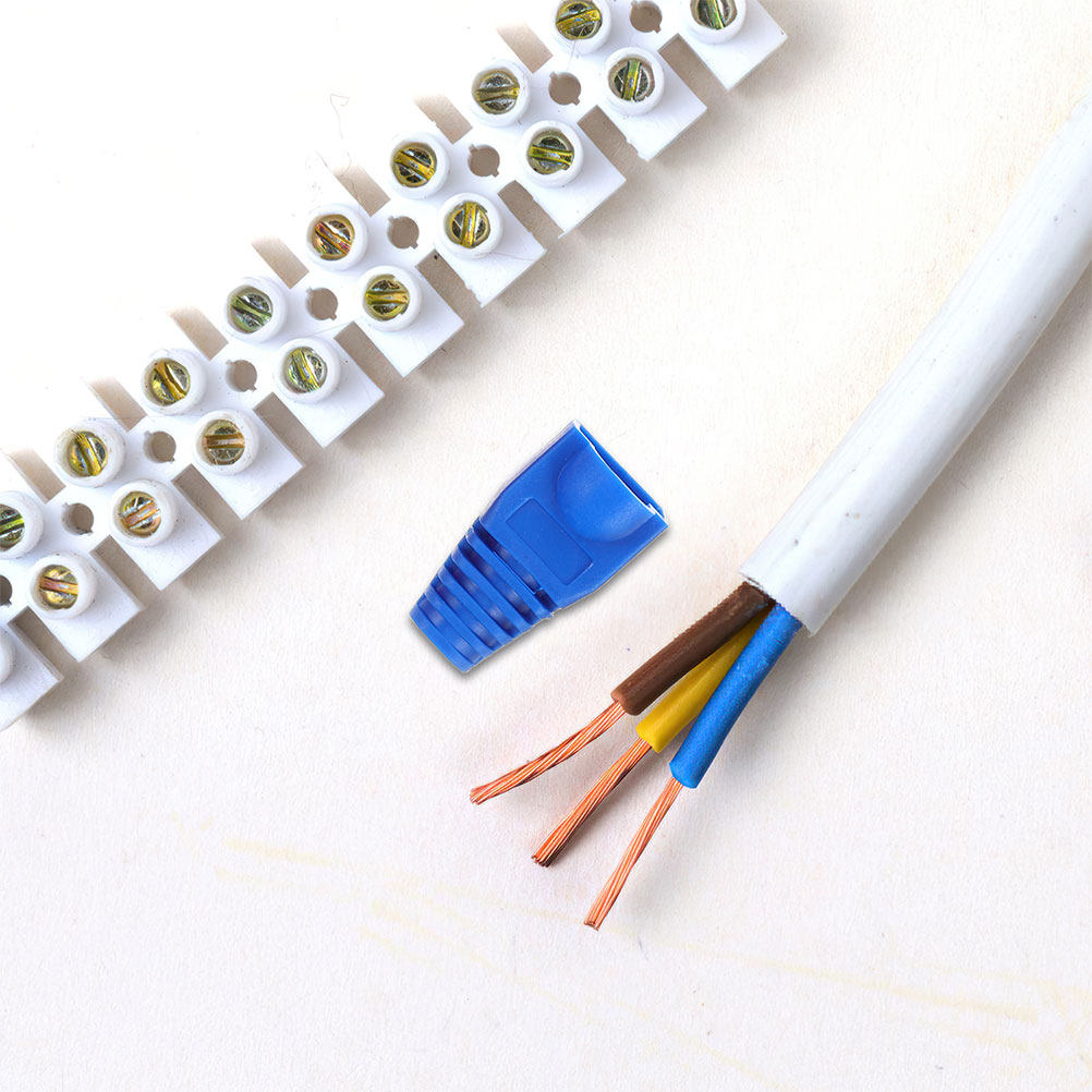 100Pcs Ethernet Cable Connecto - Wire Connector Cap ulasan dan harga