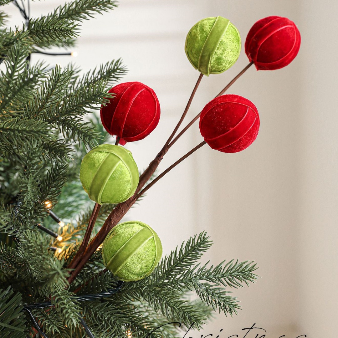 Flocked Lollipop Ornament Soft - Home Improvement Store ulasan dan harga