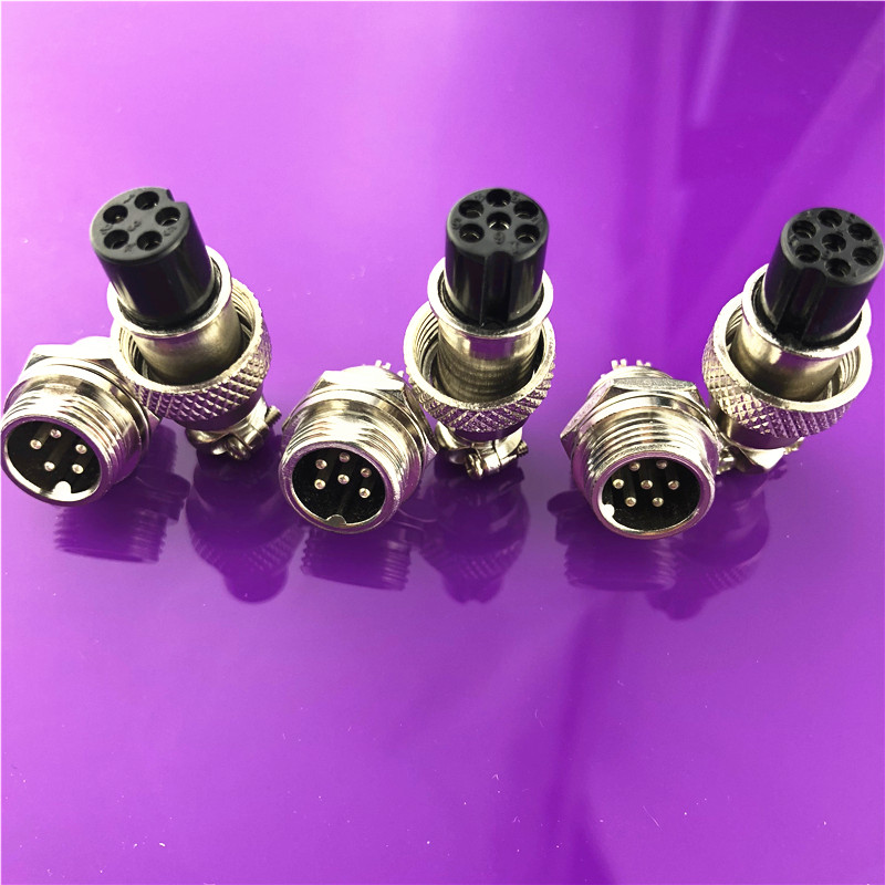 1set GX12 2/3/4/5/6/7 Pin Male - Wire Connector Cap ulasan dan harga