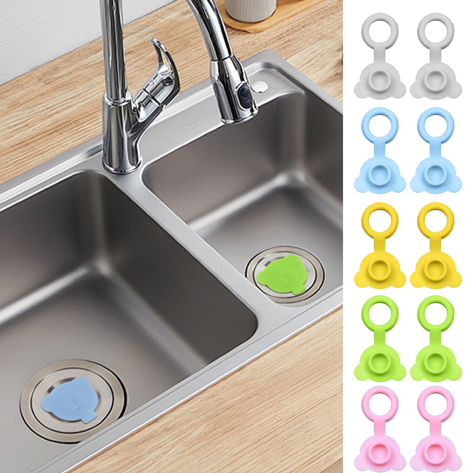 2Pcs Silicone Drain Stopper Wi - Sink Drain Strainer ulasan dan harga