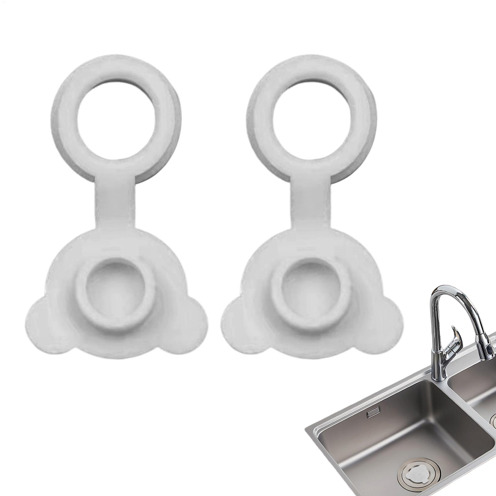 2Pcs Silicone Drain Stopper Wi - Sink Drain Strainer ulasan dan harga