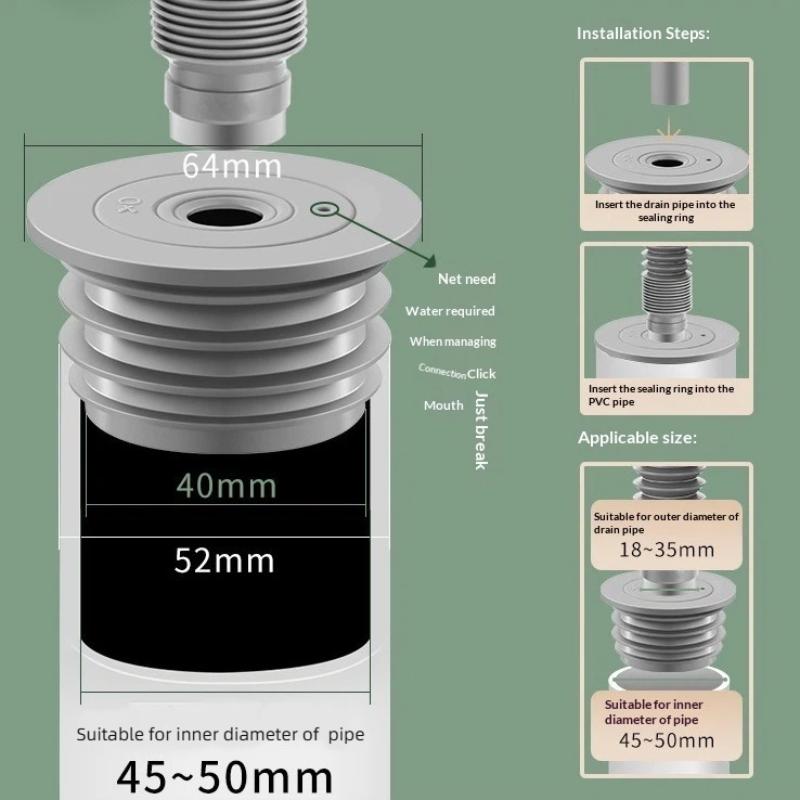 Silicone Bathroom Sewer Seal R - Sink Drain Strainer ulasan dan harga